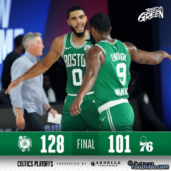 <a href=/lanqiubisa/celtics/ target=_blank class=infotextkey>凯尔特人</a>再胜<a href=/lanqiubisa/76ers/ target=_blank class=infotextkey>76人</a>大比分2-0！